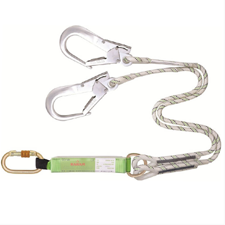 Şok Emicili Çift Kol Lanyard